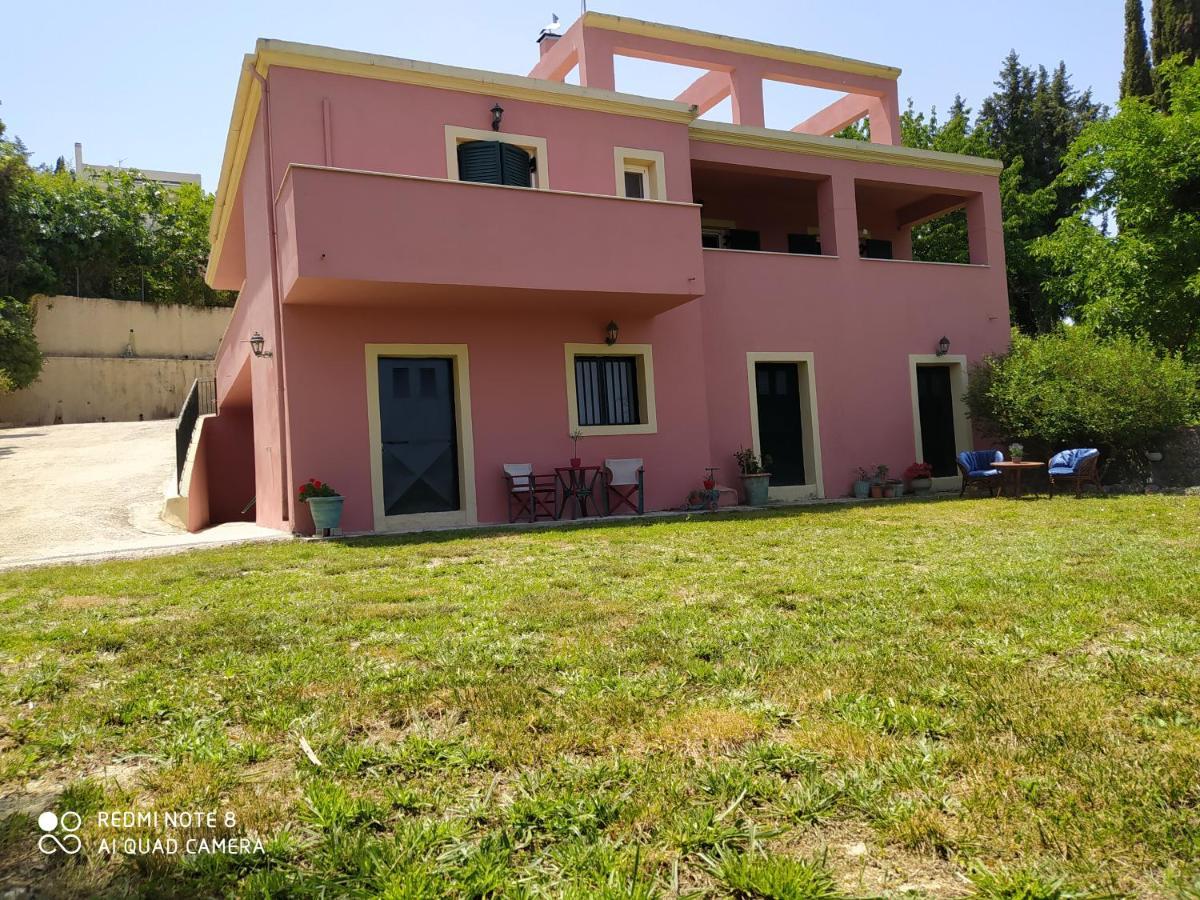 Corfu Villa Galini Potamos  Luaran gambar